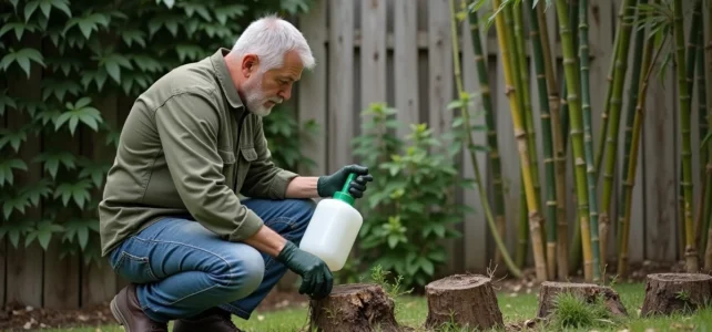 Comment se débarrasser efficacement des bambous envahissants grâce à la javel